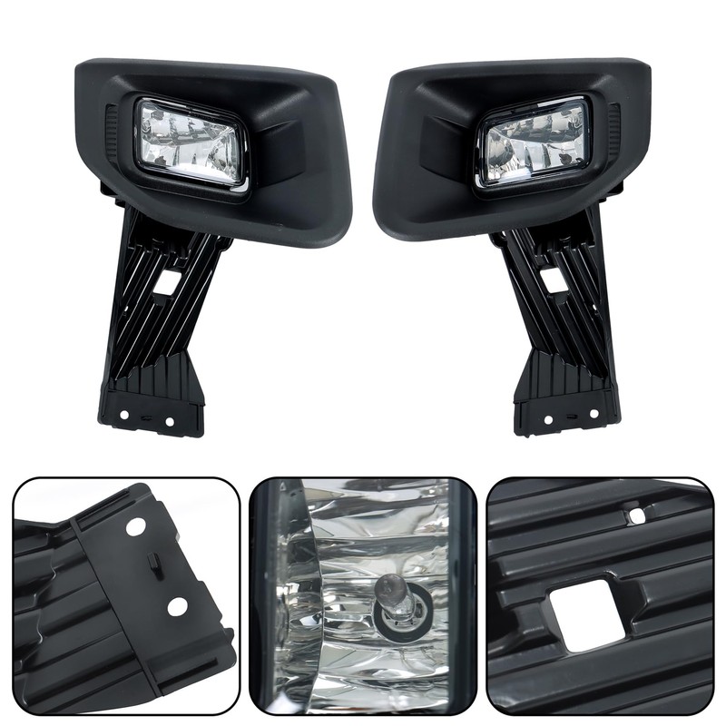 Silscvtt 2 PCS Front Fog Lights Assembly Replacement for F250
