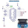 AYMBH MAX3232 RS232 to TTL Serial Port Converter Transceiver Module