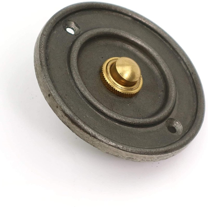 Assorted Collections Traditional Door Bell Push Press Antique Cast Iron