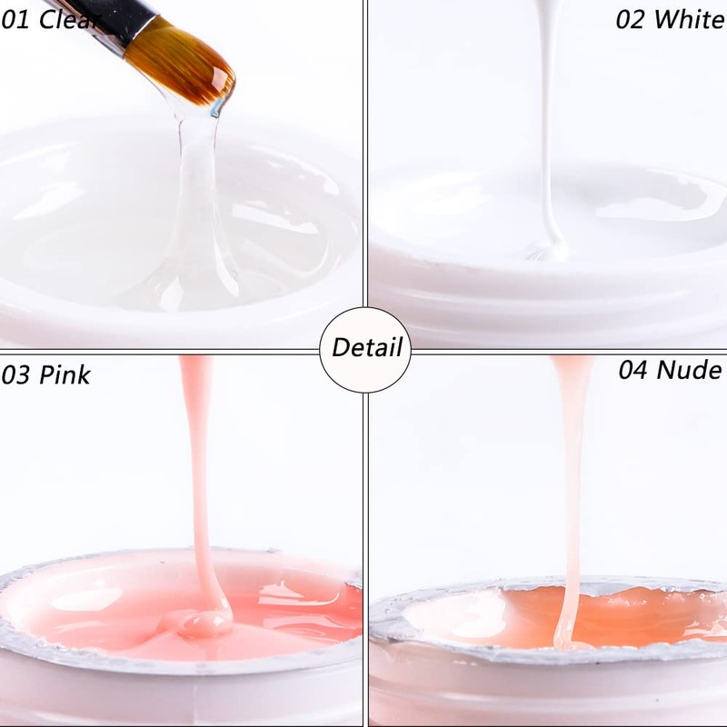 GZSYY Builder Gel for Gel Nails Set Builder Gel for