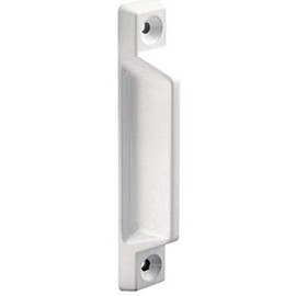 Slide-Co 171568-W Deluxe Sash Lift, 3-5/16 In., Diecast Construction, White (Single Pack)