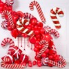 Christmas Candy Cane Foil Balloons, 16 Pieces Xmas Candy Cane