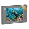 puzzleYOU: 100 Piece Underwater World with an Impressive Turtle and