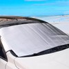 Car Windshield Anti-frosting Sunshade/Blocking Screen Glass Car Sun Visor Dashboard Cover Anti-frosting / 자동차 앞유리 성에방지 햇빛가리개 겸용 차단막 가림막 유리 자동차 용썬바이저 대쉬보드커버 용 성에방지