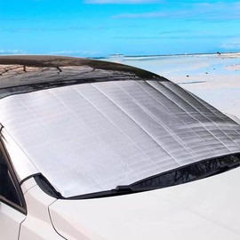 Car Windshield Anti-frosting Sunshade/Blocking Screen Glass Car Sun Visor Dashboard Cover Anti-frosting / 자동차 앞유리 성에방지 햇빛가리개 겸용 차단막 가림막 유리 자동차 용썬바이저 대쉬보드커버 용 성에방지
