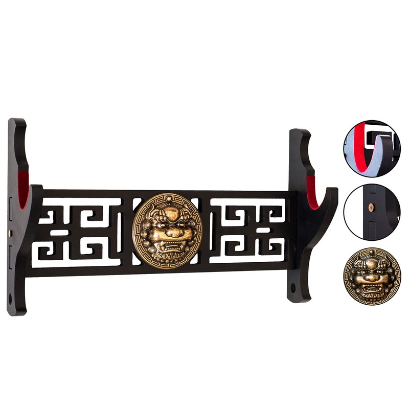 FOXSMZZ Legendary Creatures Sword Wall Mount Sword Holder Velvet Padded