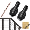 [Patent] CKE 40 PCS Black 45 Degree Angle Cable Railing