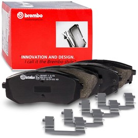 Brembo Balata Low-Met P30056 para Hyundai Kona/Sonata/Tucson y Kia Forte/Niro EV/Optima 2010-2024