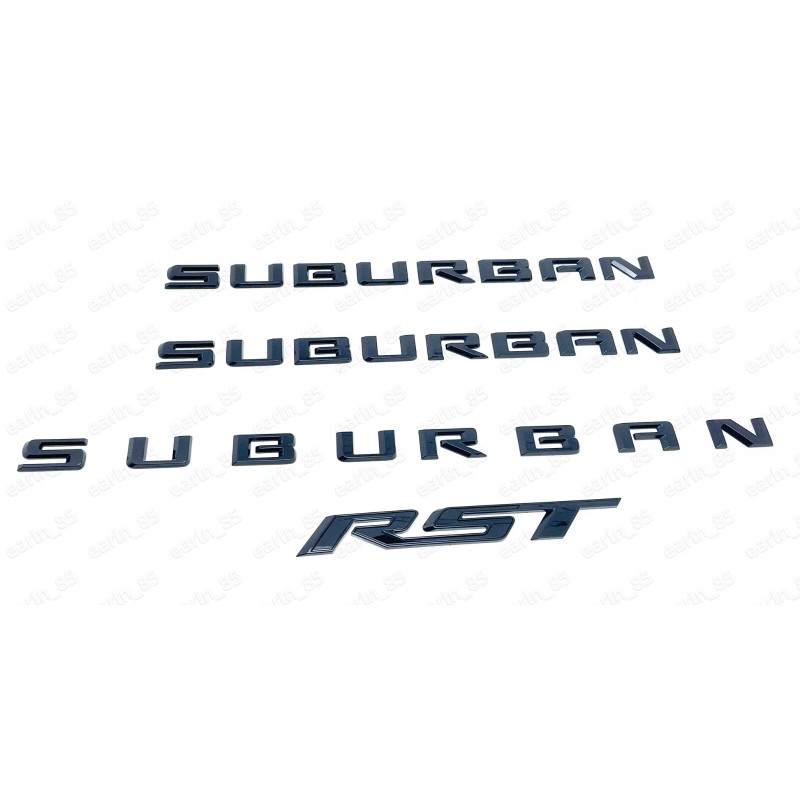 GM Emblem for 2021 -2024 SUBURBAN Door Tailgate RST Badge