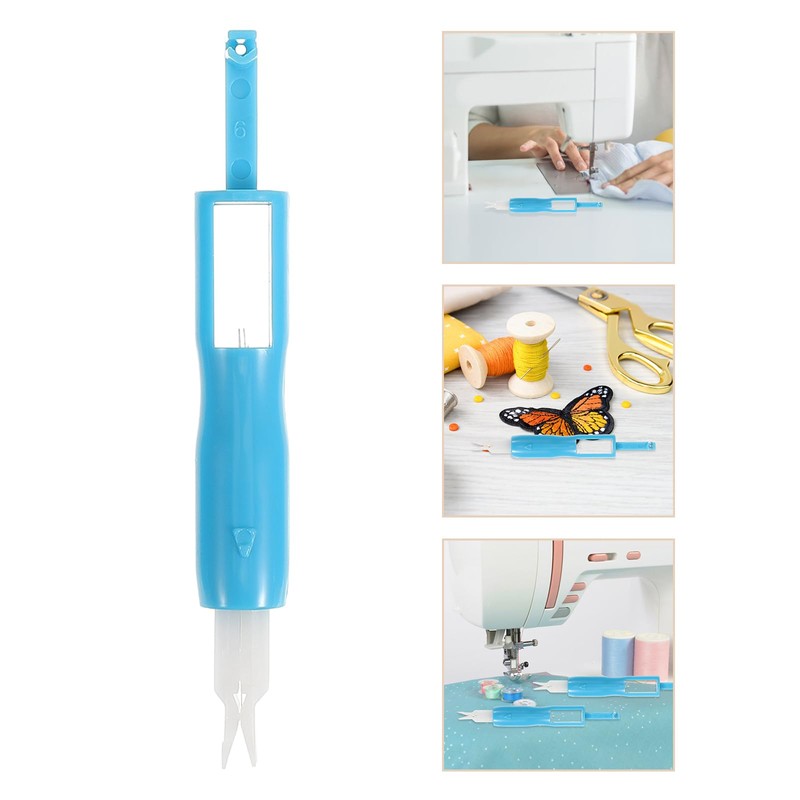 OATIPHO 3pcs Machine Needle Inserter Threader - Automatic Quick Needle