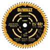 DEWALT DW7116PT DEWALT DW7116PT 60T Precision Trim Miter Saw Blade,