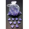 Florex Sheep's Milk Soap Mini Heart Pack of 50 Lavender