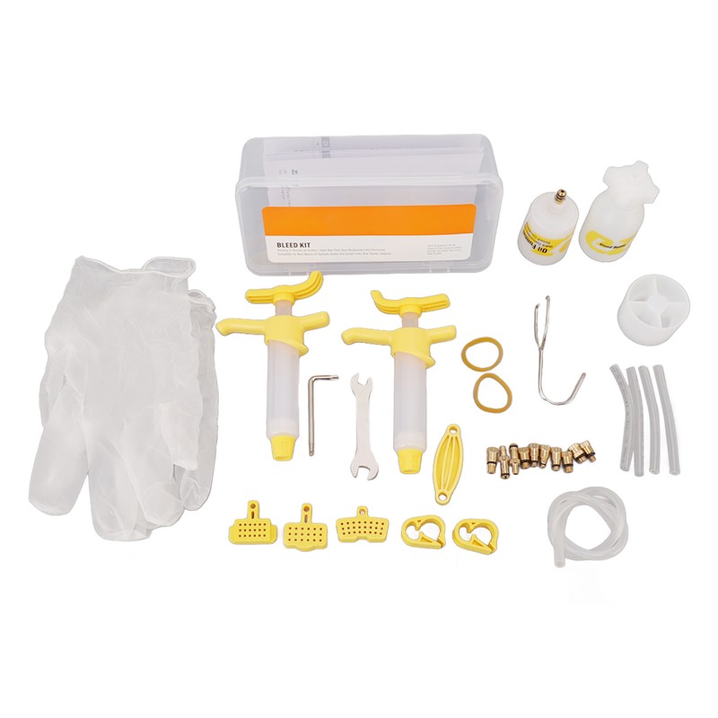 Disc Brake Bleed Kit Durable Plastic Easy Operation Box Packed