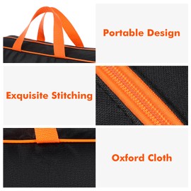 UKCOCO Bbq Tool Storage Bag for Grill Accessories - Durable Carry Bag for Outdoor Grilling, Picnic & Barbecue - Fits Most Grill Utensils - Ideal Gift for Bbq Lovers