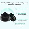 Activated Charcoal Teeth Whitening Set, Pulver-Zahnpasta, Zahnpulver aus Kokosnusskohle -