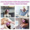 RelaxCoo Lavender Eye Pillow - Weighted Moist Heat Compress