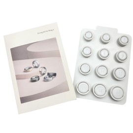 OHREN Ring 4 Sizing Kit - Unique Measurement Classification for Smart Rings - Size Before Purchase