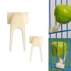 Pet Parrot Fruit Holder Fork for Cage Feeder Fruit Holder L SE00141 100ea