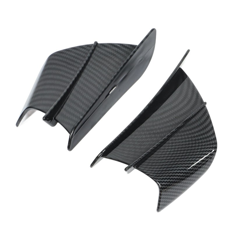 ACOGEDO Coppia Alette Laterali Aerodinamiche per Moto Supporti per Ali