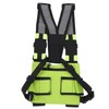 Multifunctional Nylon Waterproof Chest Bag Reflective Safety Tooling Vest for