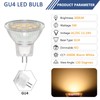 Pack of 6 GU4 MR11 3W LED Spotlights, Replaces 20W