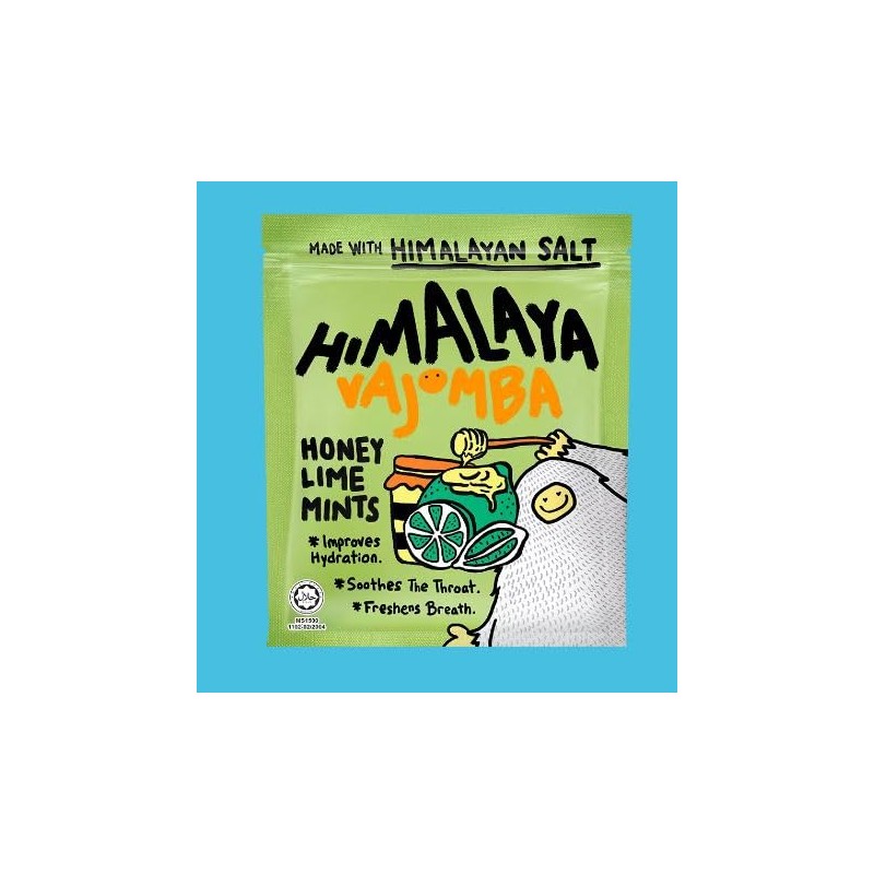 Big Foot Himalaya Salt Candy (Pack of 12) (Honey Lime