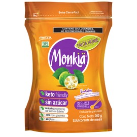 Enduzante Monkia, Monk Fruit, 260g, Pequeño