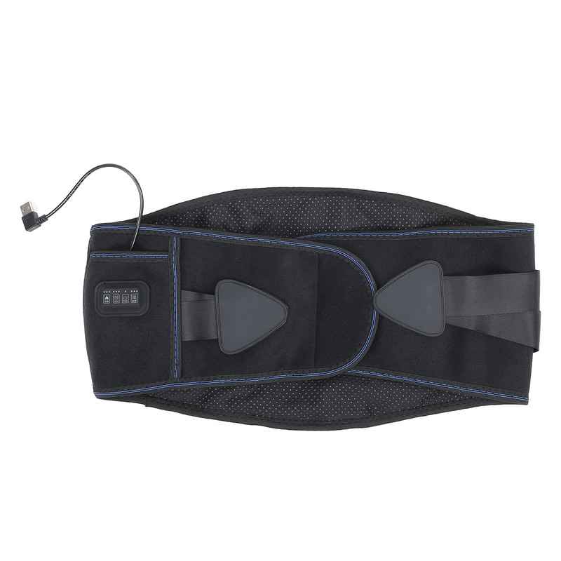 Heating Massage Waist Belt 3 Gears Adjustment Vibration Massage Back