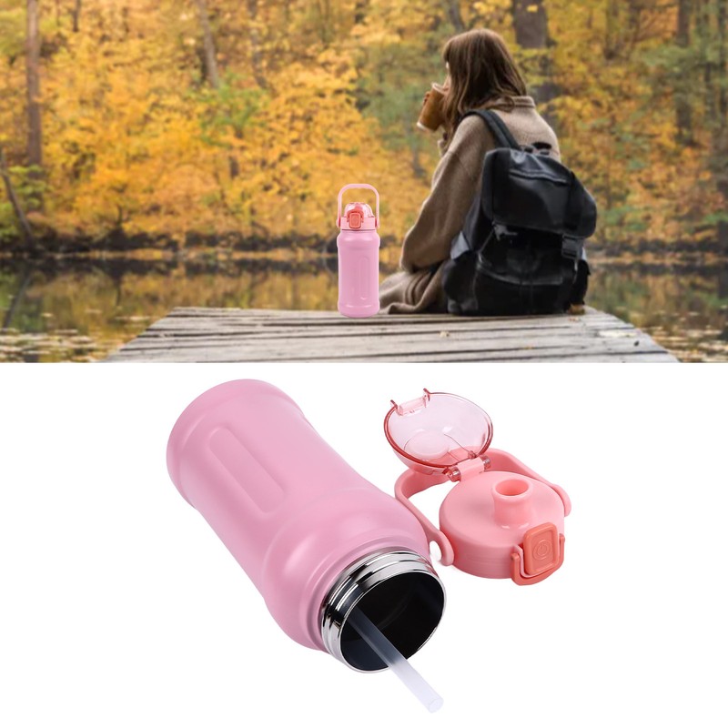 1100ML Vacuum Cup Stainless Steel Insulated Water Bottle Sports Water