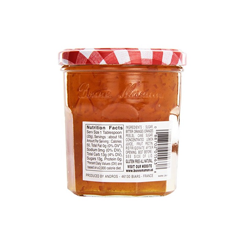 Bonne Maman Orange Marmalade, 13 Oz