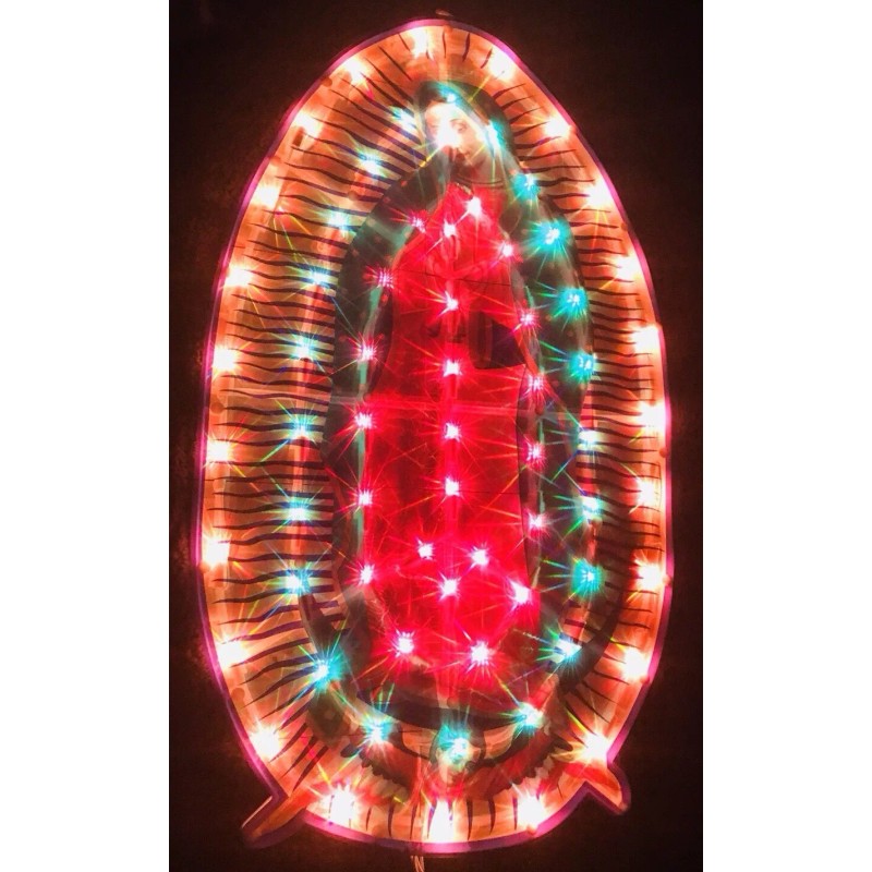 LightUp Our Lady Of Guadalupe Virgen De Guadalupe Con Luz
