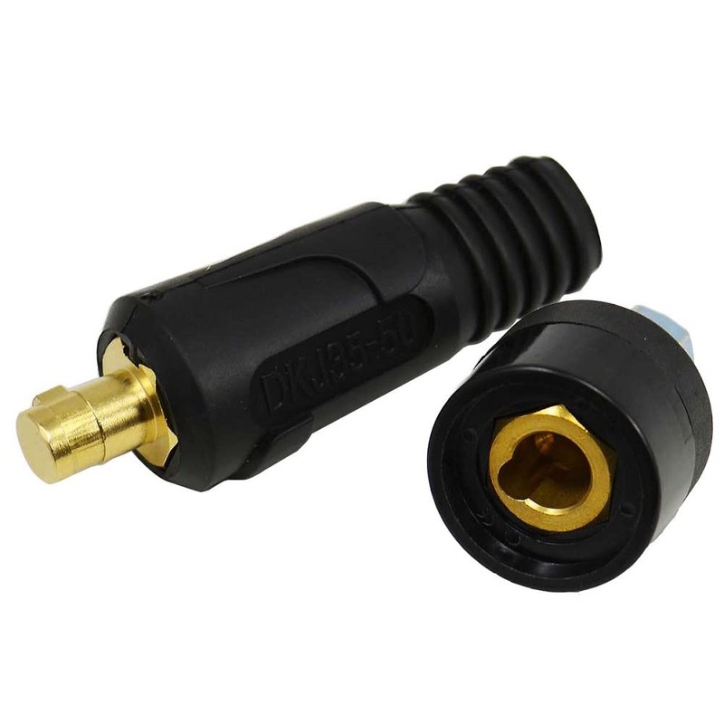 RIVERWELD TIG Welding Cable Panel Connector Plug & Socket Set