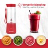 Holstein Housewares - USB Portable Blender, 16oz Personal Smoothie &