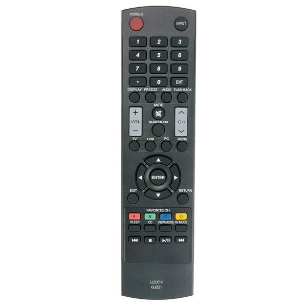 New GJ221 Remote for Sharp TV LC-32LE440U LC-42SV50U LC-42SV49U LC-40LE550U