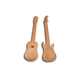 Rockin Spoons Guitar Salad Servers