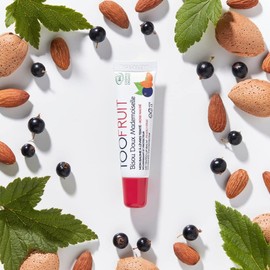 Two-fruit lip balm Bijou do Mademoiselle 10ml 100% natural ingredients, organic color lip balm for children / 투프루트 립밤 비주 두 마드모아젤 10ml 100%자연유래성분 어린이전용 유기농 컬러립밤