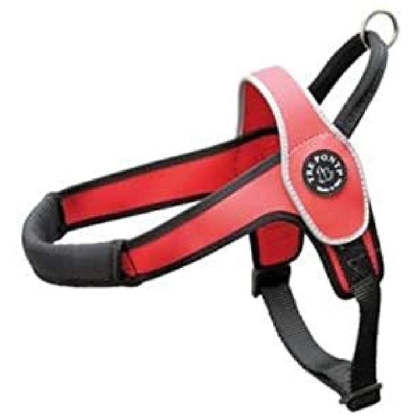 Tre Ponti Primo Dog Harness, X-Large, Red