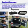 AQBB Rear Window Grip Handle Compatible with Jeep Wrangler JL
