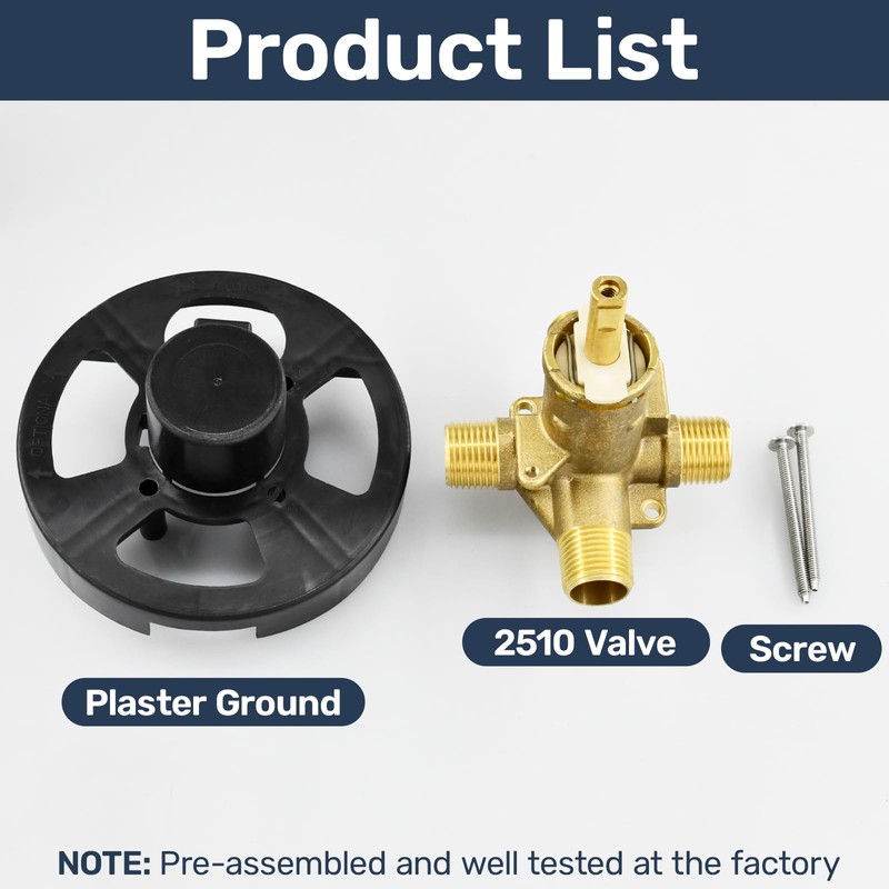 2510 Shower Valve Replacement for Moen Posi Temp Valve, 4-Port