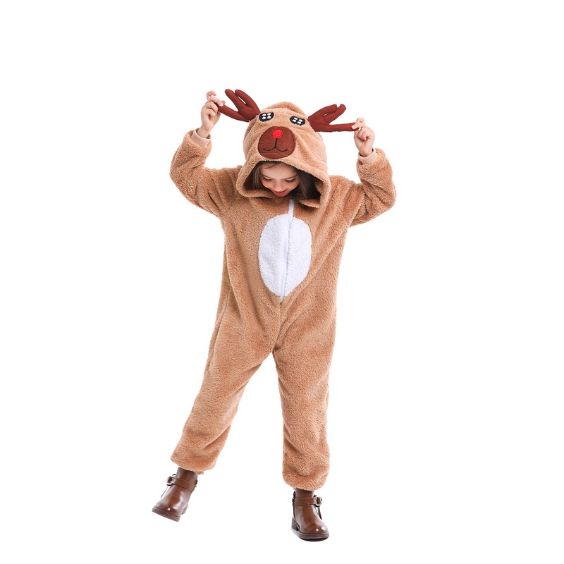 Pijama de una pieza para niños, de Cuteshower, Caqui, 10-12