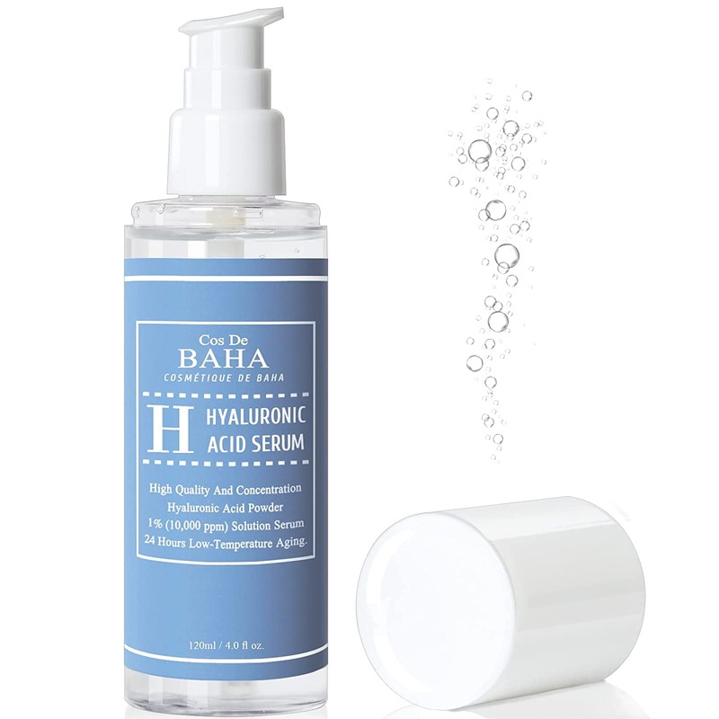 Pure Hyaluronic Acid Serum (120ml 4.0fl oz.) Facial Moisturizer for