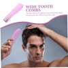 Beavorty 3pcs Men Wide Tooth Hairdressing Comb Abs Material for