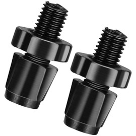 GisWell Pack of 2 Bicycle Brake Cable Adjustment Screw, M7 Adjustment Screws, Bicycle Brake Holder Screw, Aluminium Alloy Adjustment Screws for Bicycle Brake (Black)