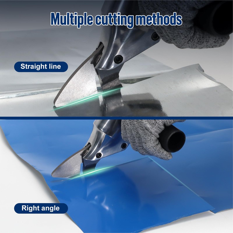 VlOXO Metal Shears Drill Attachment,Sheet Metal Cutter with 360 Degree