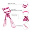 Uranian Eyelash Curlers Pink Lash Curler with 2 Silicone Refill