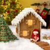 Artificial Snow Christmas Decorations Fluffy Fake Snow Christmas Blanket