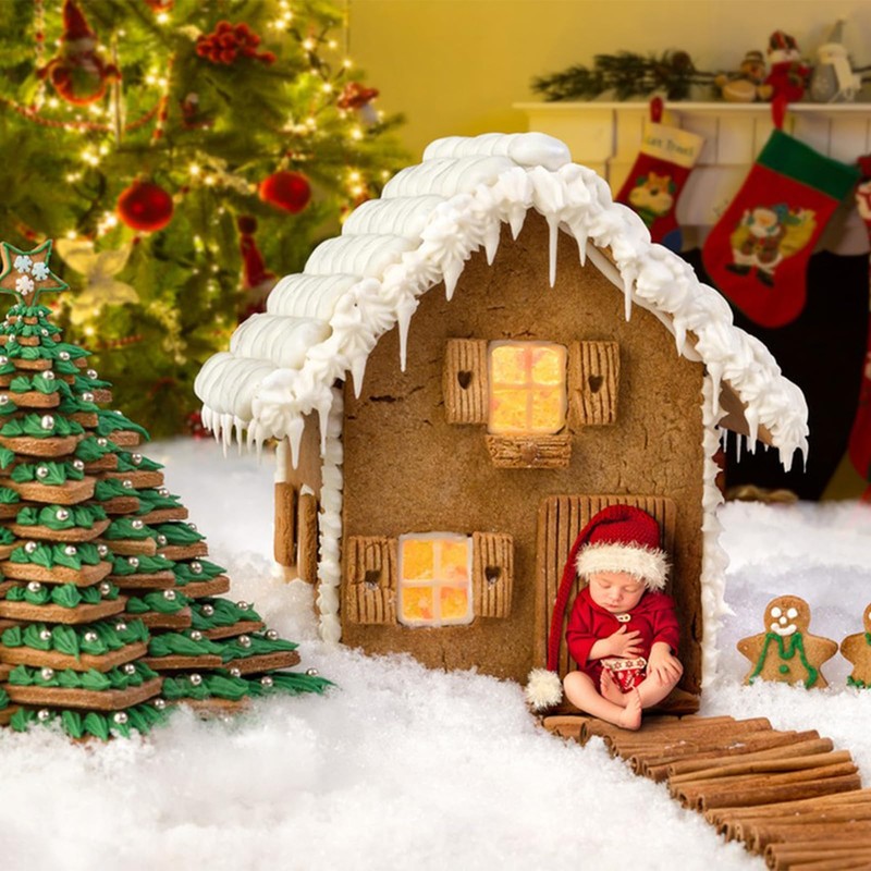 Artificial Snow Christmas Decorations Fluffy Fake Snow Christmas Blanket