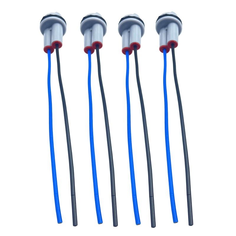 4PCS T15 912 920 921 Car Bulb Socket Pre-Wire Pigtail