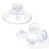KKLM 16 Suction Cups Without Hooks Plastic Suction Cup Pad