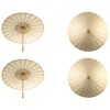 Koyal Wholesale 32-Inch Paper Parasol, 4-Pack Umbrella for Wedding, Bridesmaids,